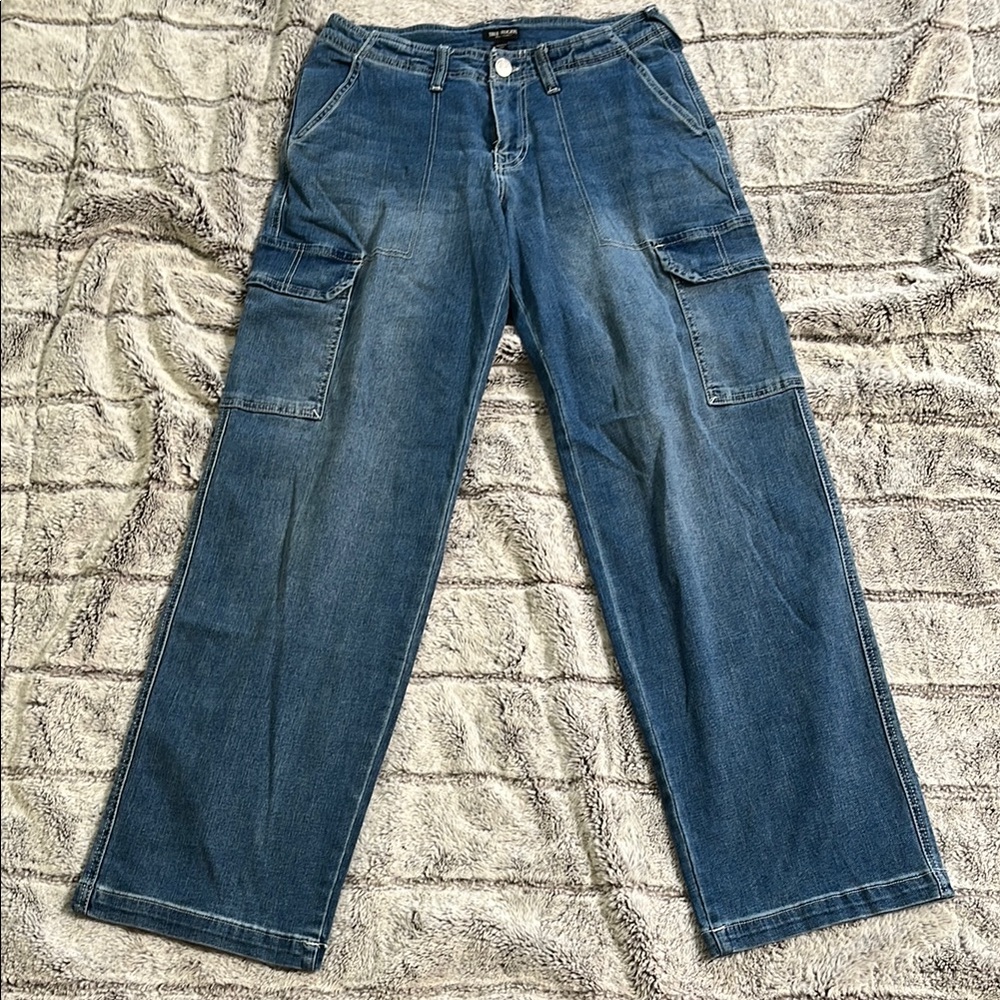 True Religion Blue Flare & Wide Leg Jeans